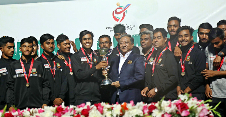 PM Hasina to felicitate World Cup winning Bangladesh team this month PM Hasina to felicitate World Cup winning Bangladesh team this month